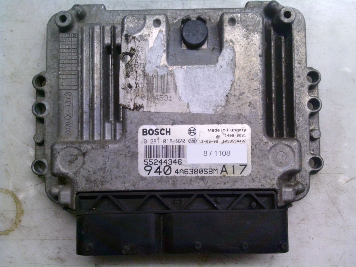 8-1108 Centralina Motore Bosch 0 281 018 920 0281018920 55244346 1039S54402 940 4A6380SBM A17  ALFA ROMEO Diesel GIULIETTA