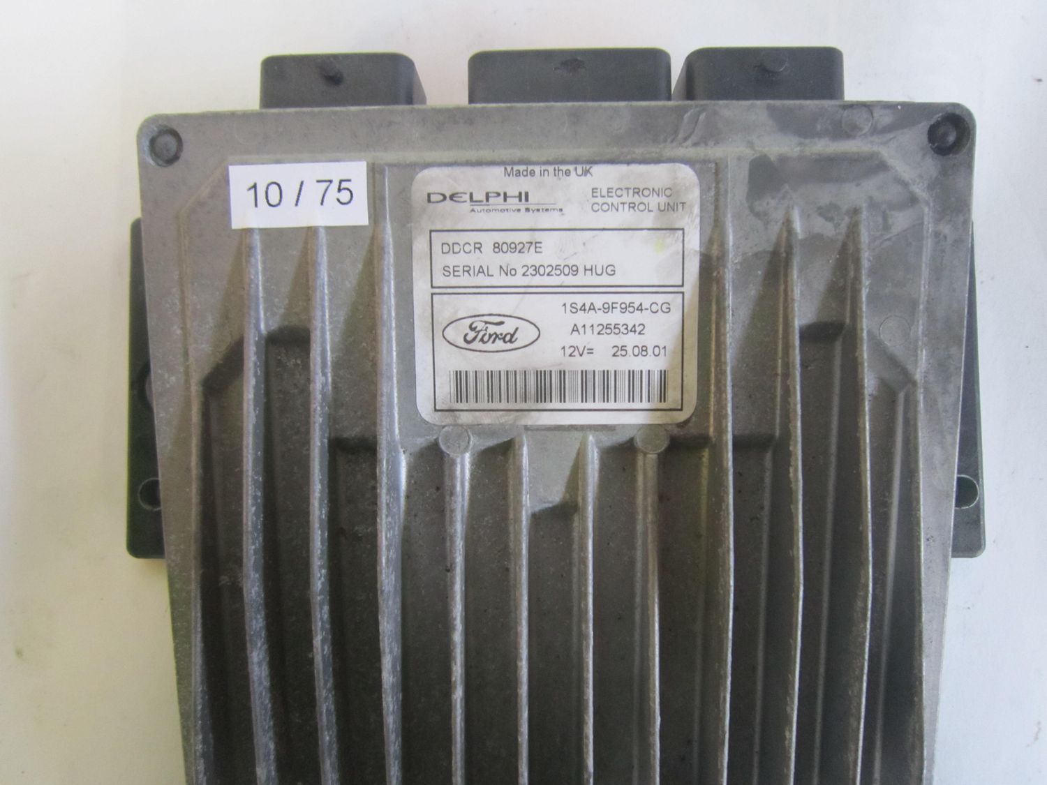 10-75 Centralina Motore Delphi 1S4A-9F954-CG 1S4A9F954CG HUG A11255342 DDCR 80927E  FORD Diesel Focus