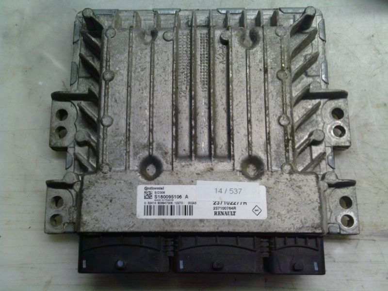 14-537 Centralina Motore Continental S180095106 A S180095106A 237102277R 237100764R SID306  DACIA Diesel DUSTER