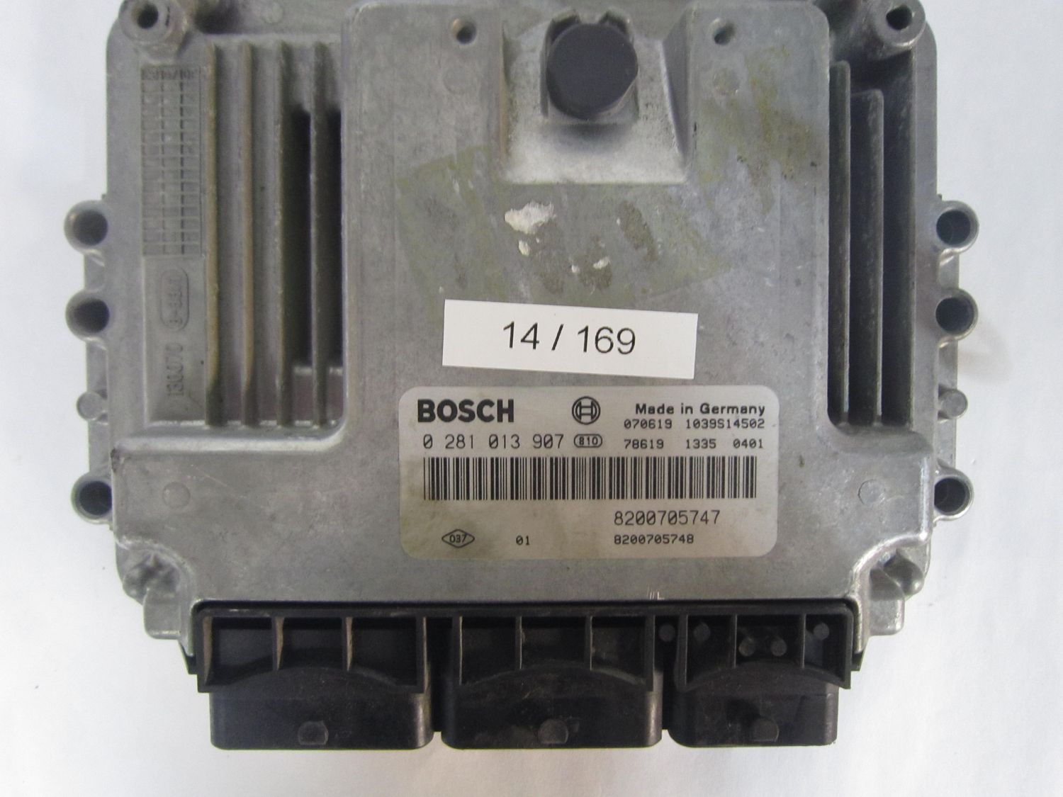 14-169 Centralina Motore Bosch 0 281 013 907 0281013907 8200705747 8200705748 1039S14502  RENAULT Diesel Megane_Scenic