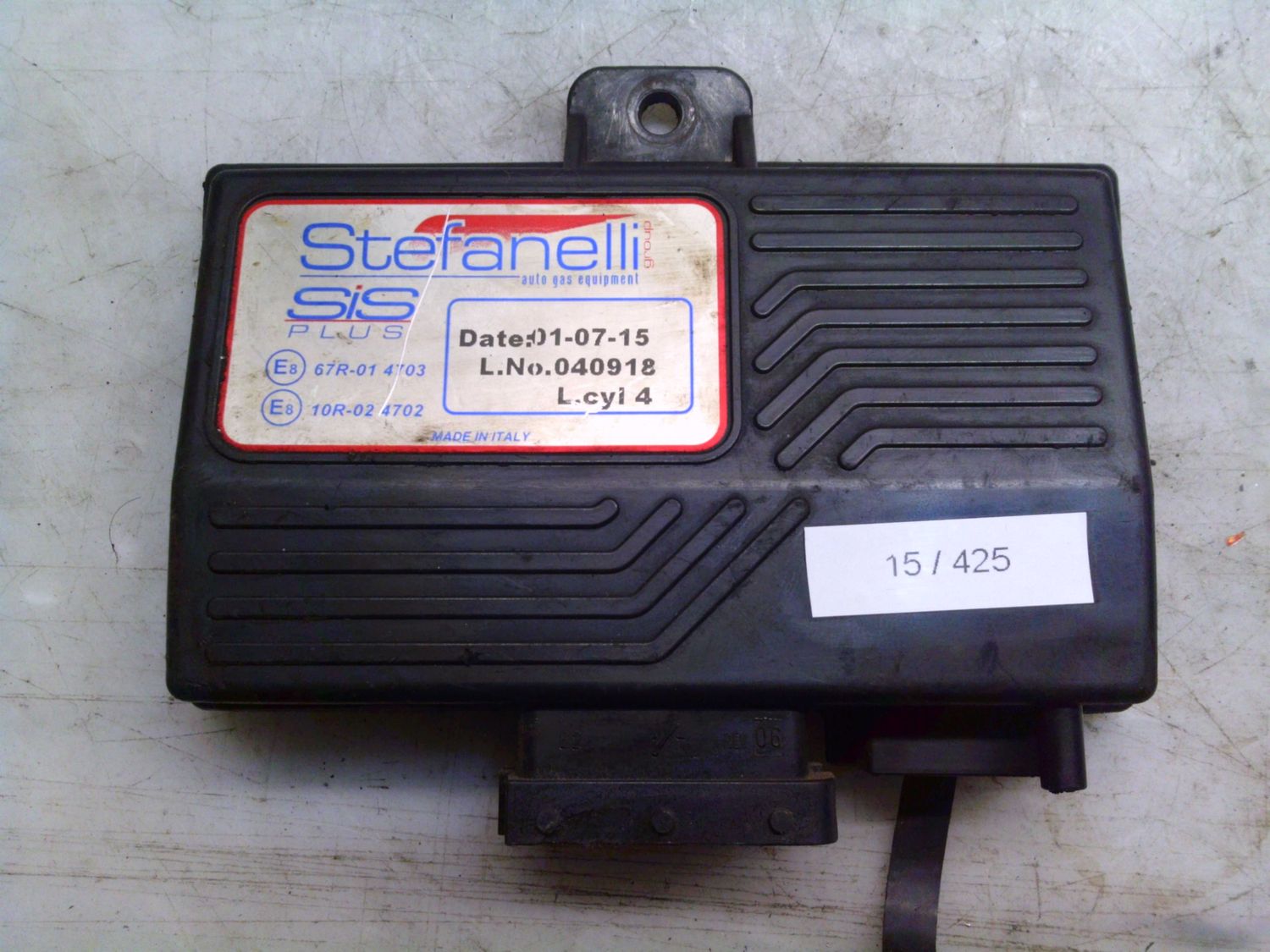 15-425 Centralina Gas GPL Stefanelli SIS PLUS SISPLUS      Benzina / GPL