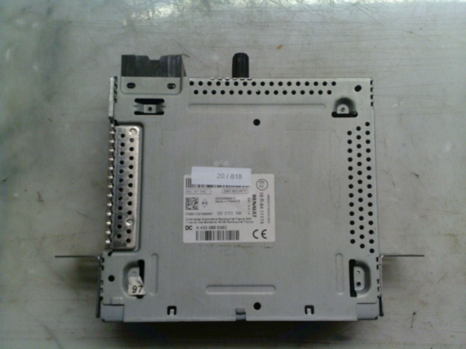 20-818 Autoradio Renault MM2012 RADIO MID MM2012RADIOMID A2C84966012 A 453 900 6502   RENAULT  Captur