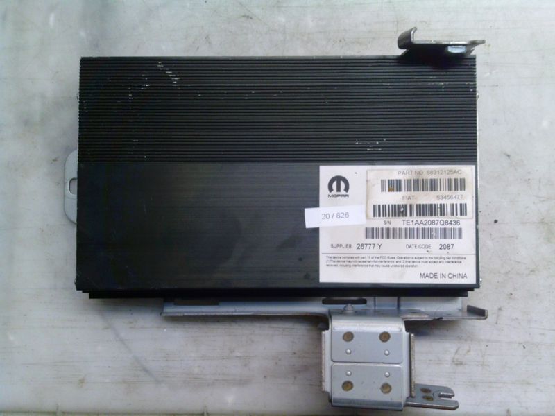 20-826 Amplificatore Audio Mopar 68312125AC   53456477    JEEP  Compass