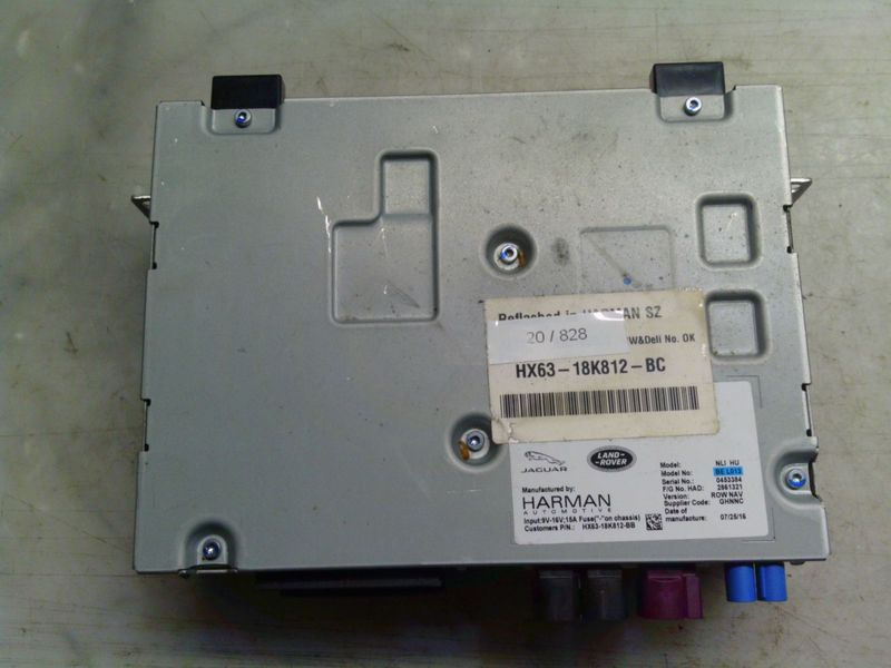 20-828 Navigatore Harman HX63-18K812-BC HX6318K812BC BE L013 NLI HU   LAND ROVER  Evoque