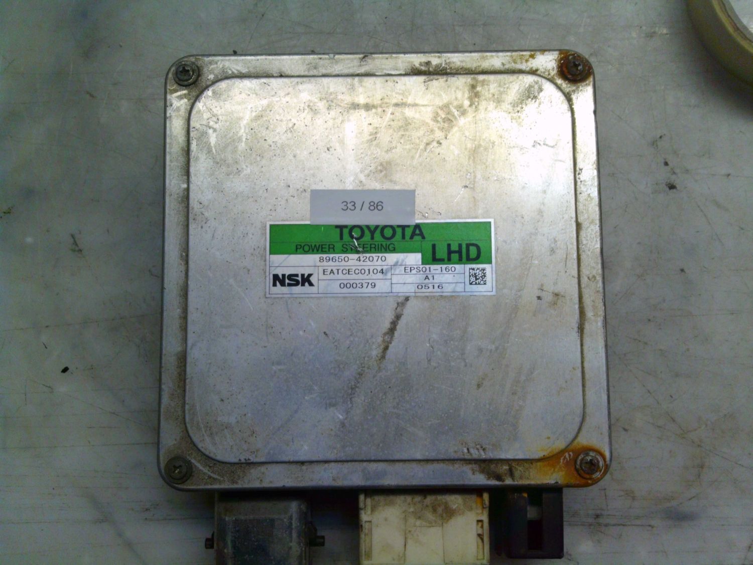 33-86 Centralina Servosterzo / Angolo Sterzata Fujitsu 89650-42070 8965042070 EATCEC0104 EPS01-160     TOYOTA  RAV 4