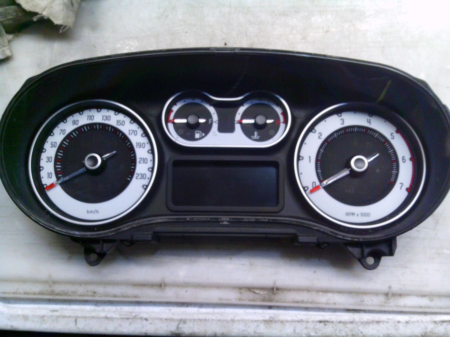 40-856 Quadro Strumenti / Contachilometri Alfa Romeo / Fiat / Lancia 51975131   A2C90123901    FIAT Diesel 500