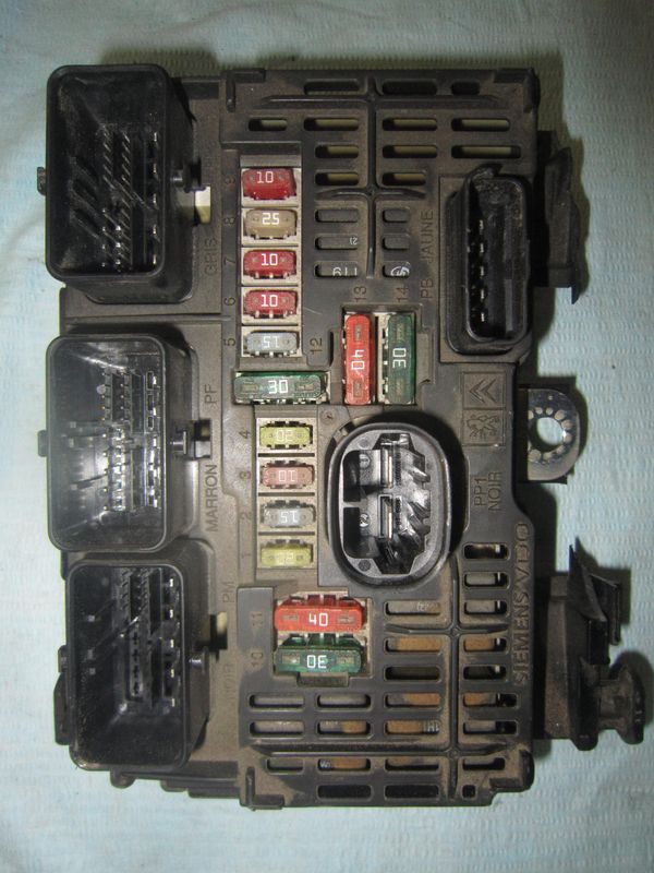 50-346 Body Computer Siemens S118983011   BSM-L11-00 9661682980   CITROEN  C 4