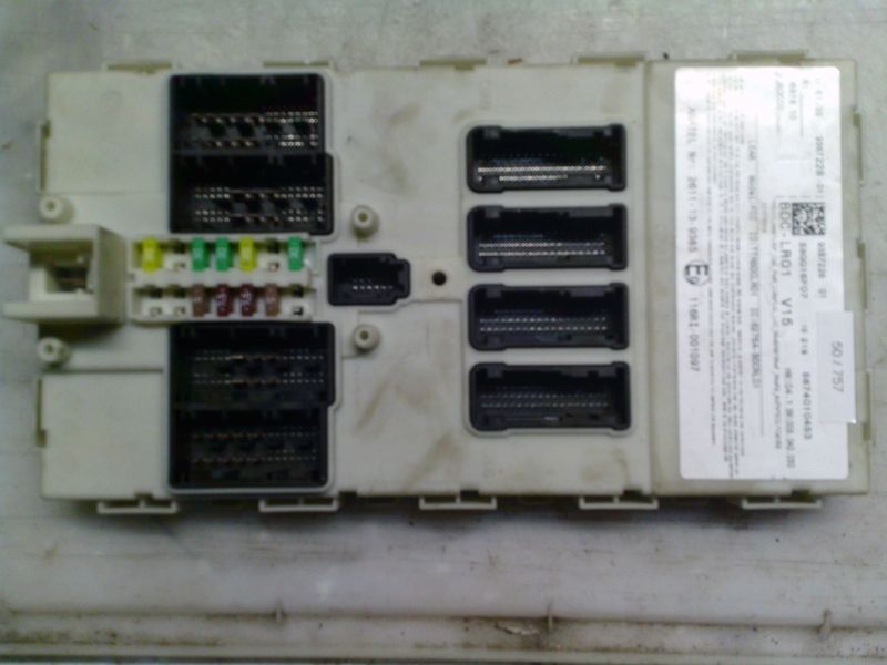50-757 Body Computer Lear 2611-13-9385 2611139385 BDC-LR01 V15 5874010453 HW: D4 SW: 005.042.030 MINI  Varie