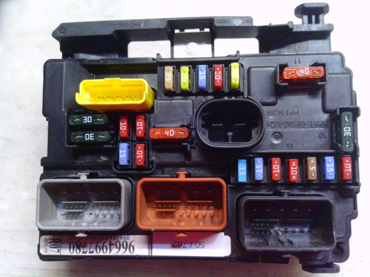 50-762 Body Computer Delphi 9664997780   BSM-R07-00 HW 8 SW 8  CITROEN / PEUGEOT Diesel Varie