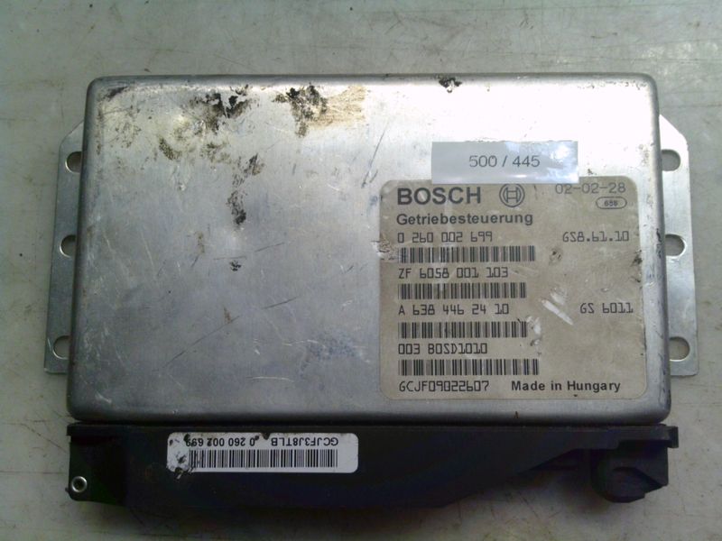 500-445 Centralina Cambio Automatico Bosch 0 260 002 699 0260002699 GS8.61.10 ZF 6058 001 103     MERCEDES  VITO