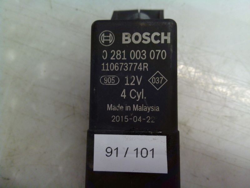91-101 Rele' Candeletta Bosch 0 281 003 070 0281003070 110673774R    RENAULT Diesel VARIE