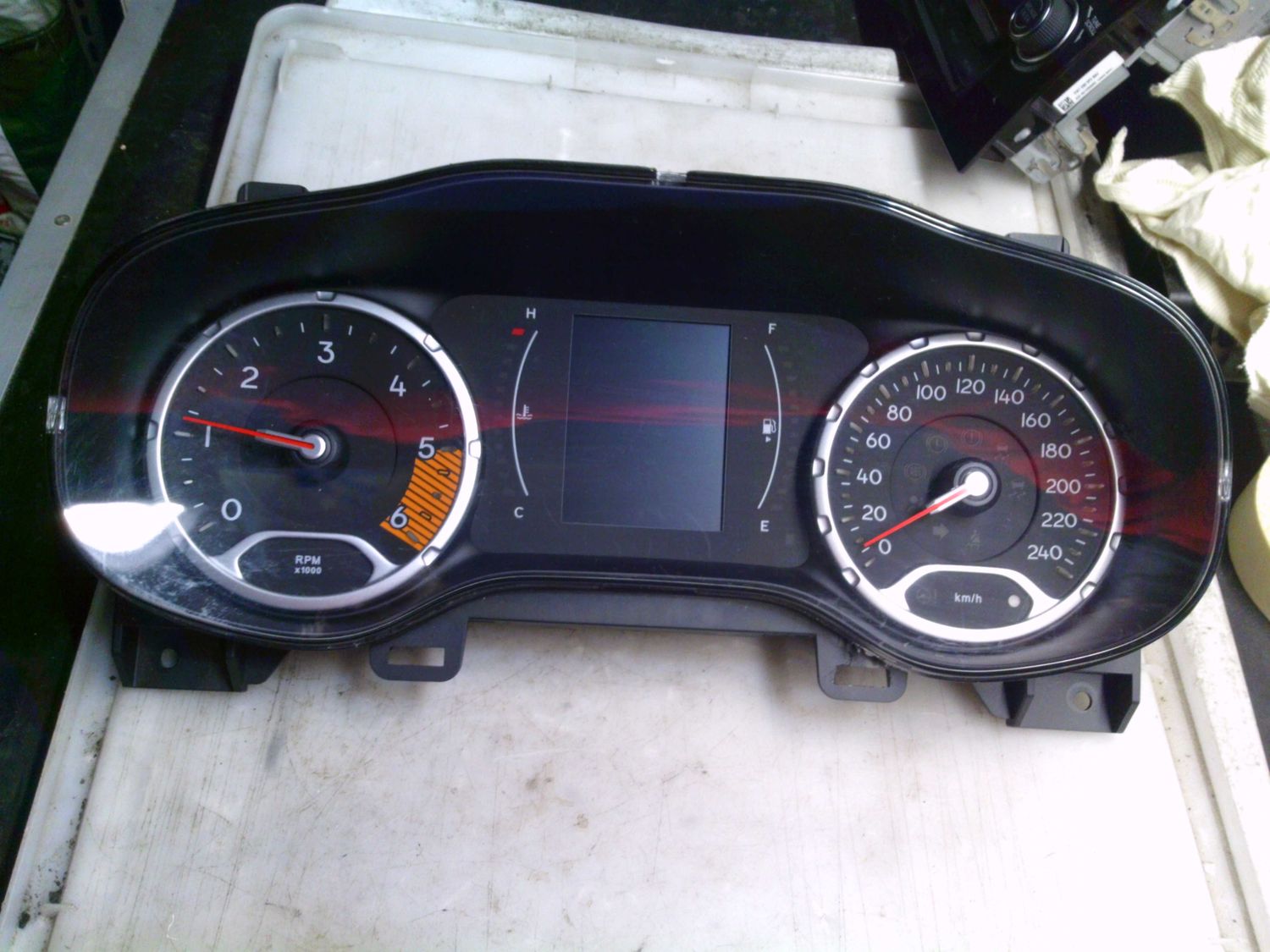 40-860 Quadro Strumenti / Contachilometri Magneti Marelli 503003174204   735705859 735705409   JEEP Diesel RENEGADE