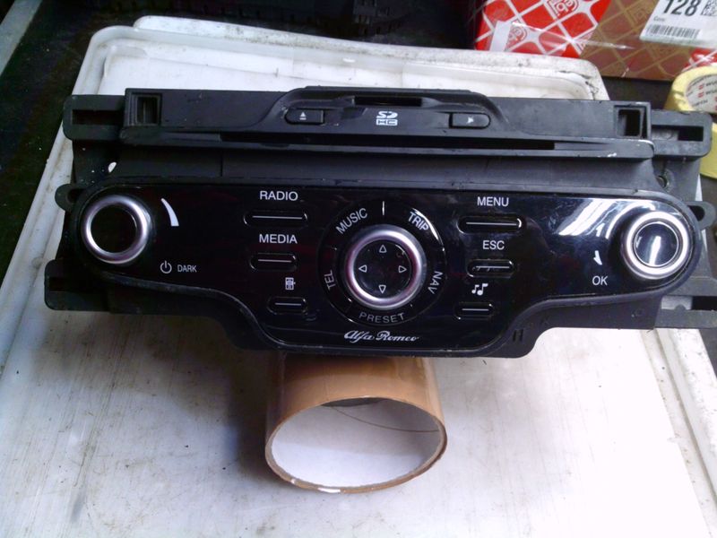 20-836 Consolle Comandi Centrale Magneti Marelli 156096933   10R-030544     ALFA ROMEO  Giulietta