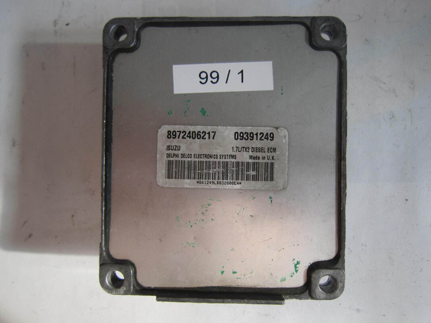 99-1 Centralina Motore Delphi 8972406217 09391249 1.7L/TX2 OPEL Benzina VARIE