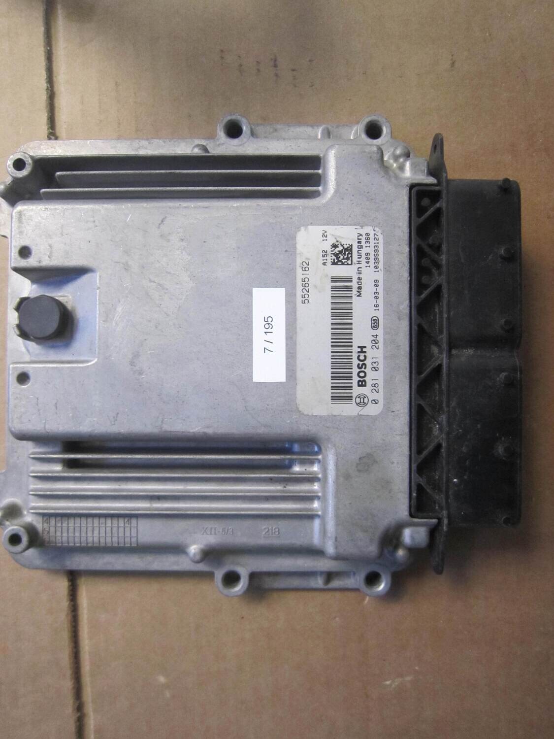 7-195 Centralina Motore Bosch 0 281 031 204 0281031204 55265162 1039S93127 JEEP Diesel RENEGATE 1.6 7-195 Centralina Motore Bosch 0 281 031 204 0281031204 55265162 1039S93127 JEEP Diesel RENEGATE 1.6