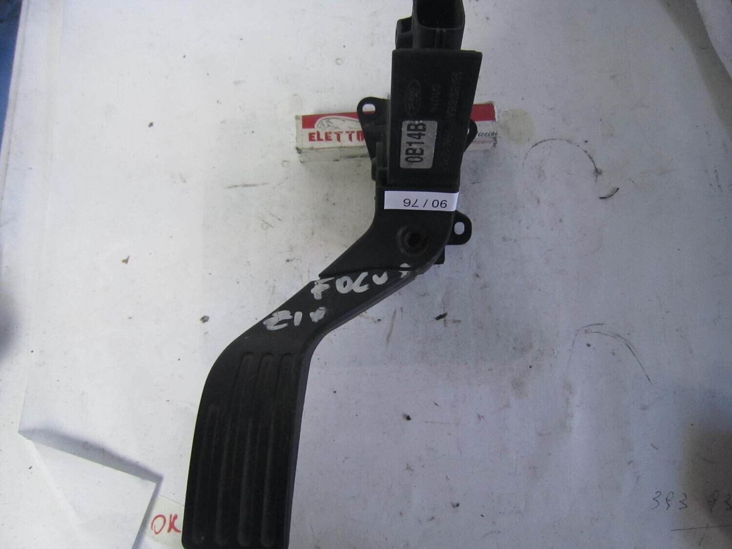 90-76 Pedale Acceleratore Ford 98AB9F836AE D1U7A 0B14B FORD FOCUS 90-76 Pedale Acceleratore Ford 98AB9F836AE D1U7A 0B14B FORD FOCUS