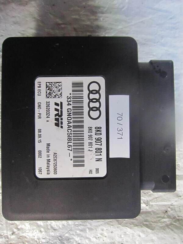 70-371 MODULO CONTROLLO FRENO A MANO TRW 8K0 907 801 N 8K0907801N A2C87253600 AUDI VARIE