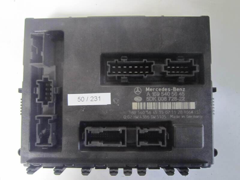 50-231 Body Computer Mercedes Benz A 169 540 56 45 A1695405645 5DK 008 728-22 5DK00872822 SW5105 Generica CLASSE  A