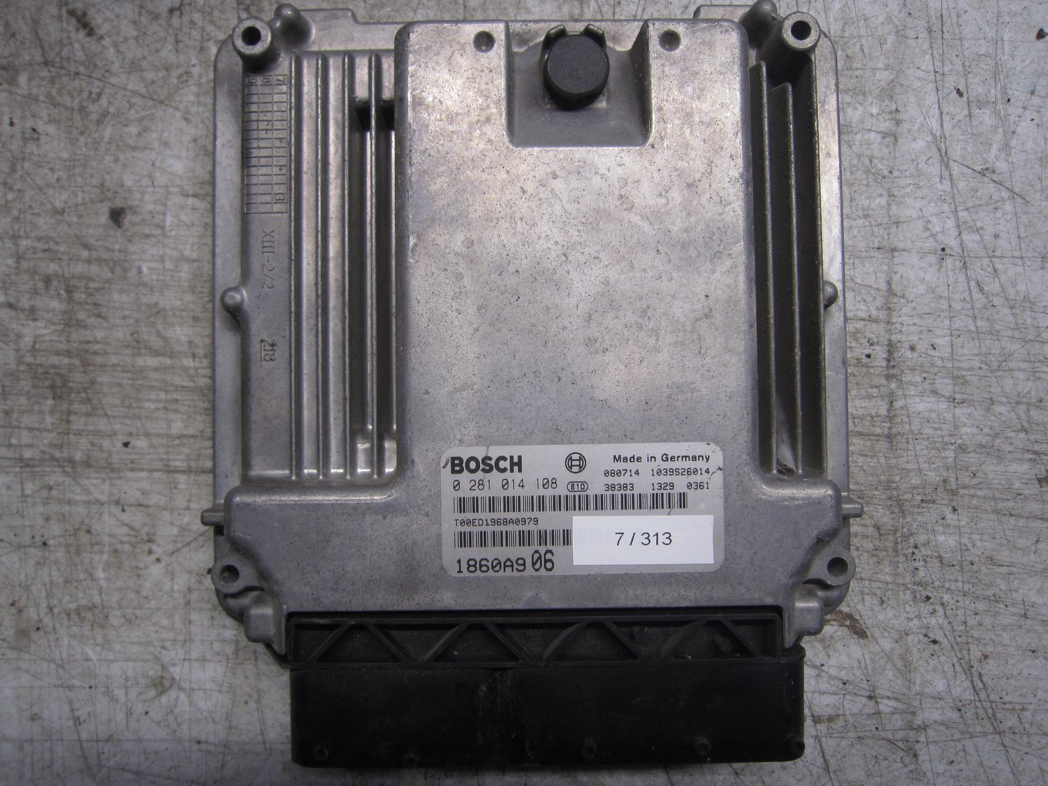 7-313 Centralina Motore Bosch 0 281 014 108 0281014108 1860A9 06 1039S23165 MITSUBISHI DIESEL OUTLANDER 7-313 Centralina Motore Bosch 0 281 014 108 0281014108 1860A9 06 1039S23165 MITSUBISHI DIESEL OUTLANDER