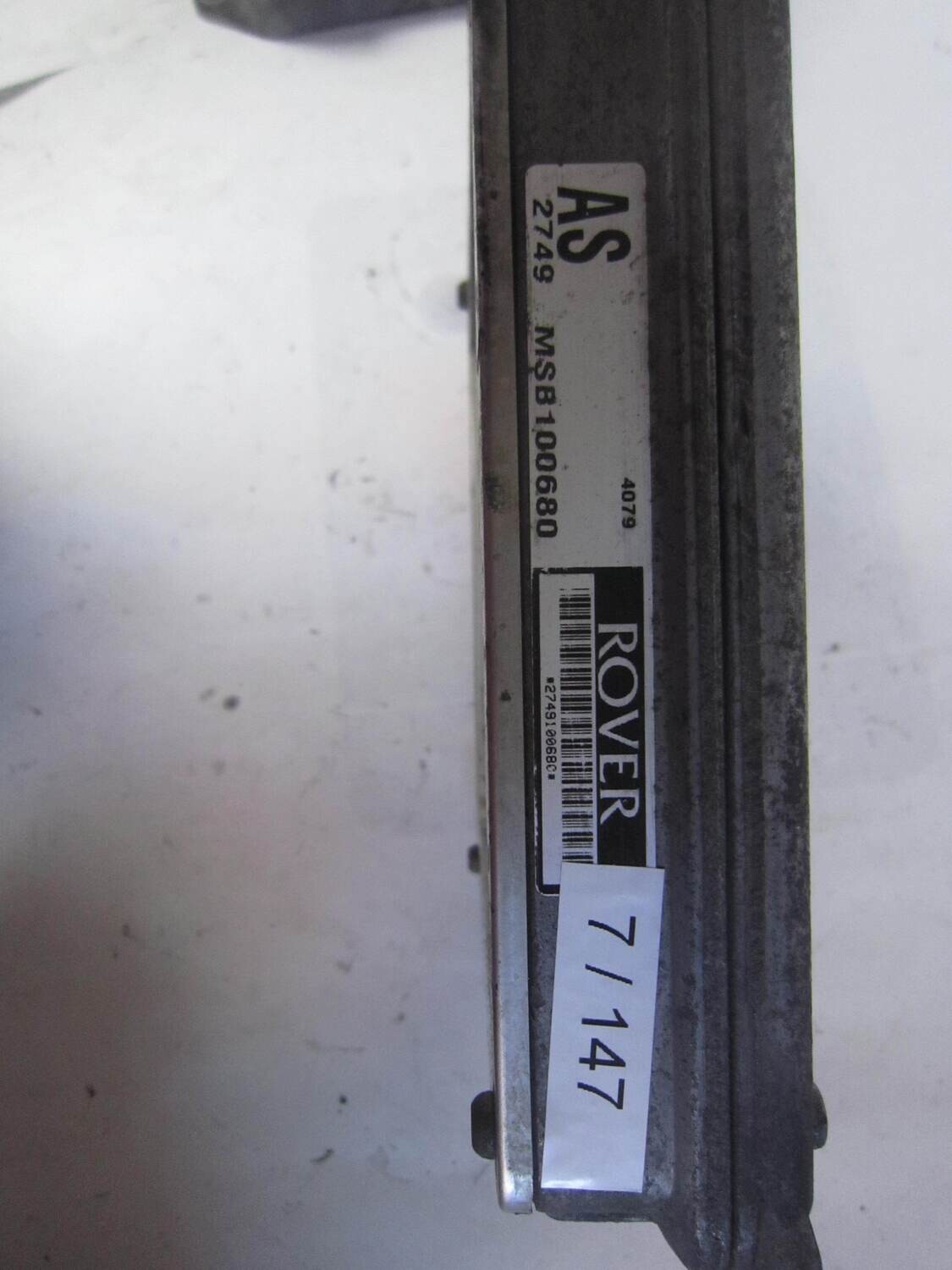 7-147 Centralina Motore Rover MSB100680 ROVER 220 / 420 7-147 Centralina Motore Rover MSB100680 ROVER 220 / 420