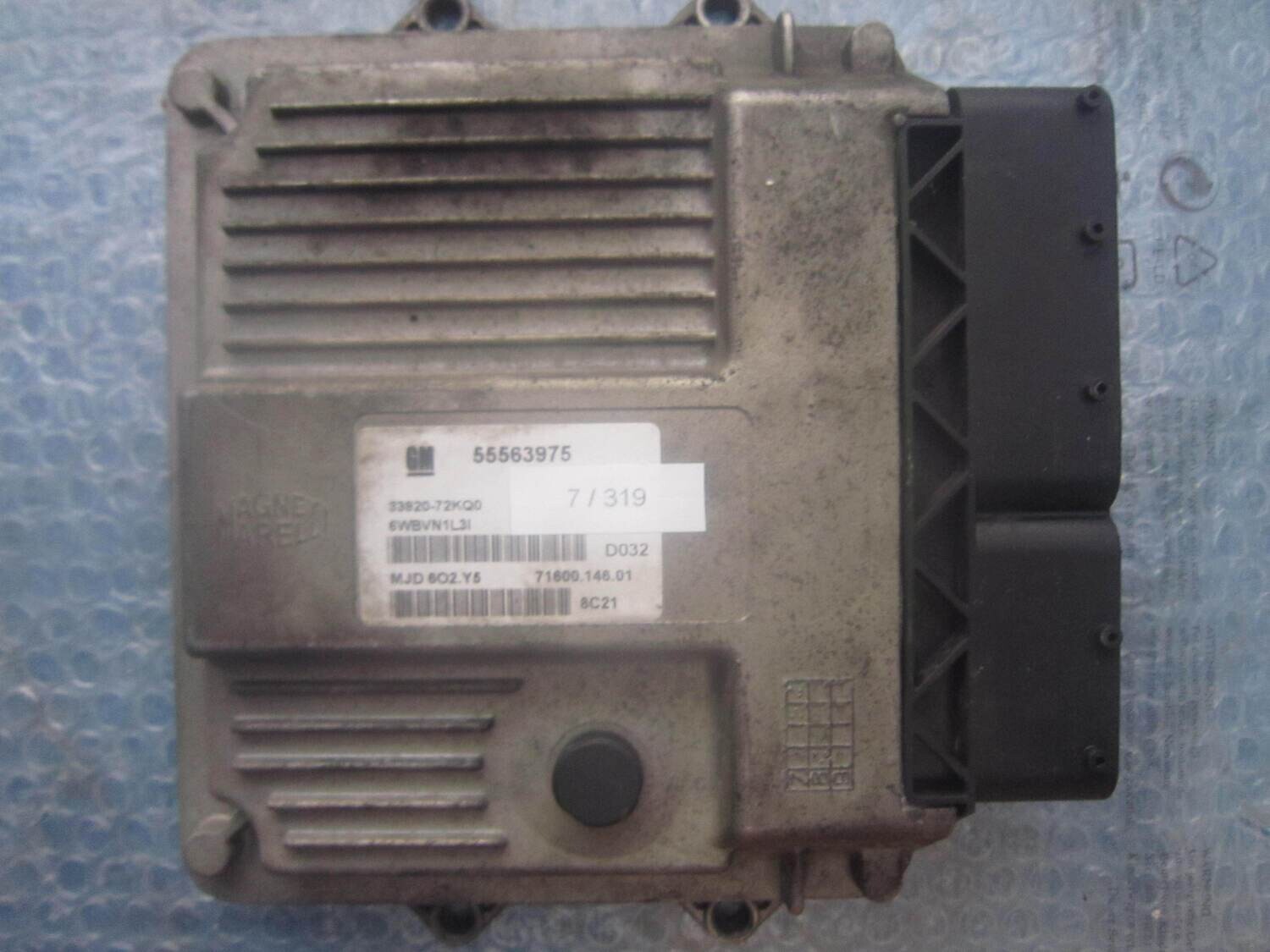 7-319 Centralina Motore Magneti Marelli 55563975 71600.146.01 MJD 6O2.Y5 33920-72KQ1 SUZUKI DIESEL SWIFT 7-319 Centralina Motore Magneti Marelli 55563975 71600.146.01 MJD 6O2.Y5 33920-72KQ1 SUZUKI DIESEL SWIFT