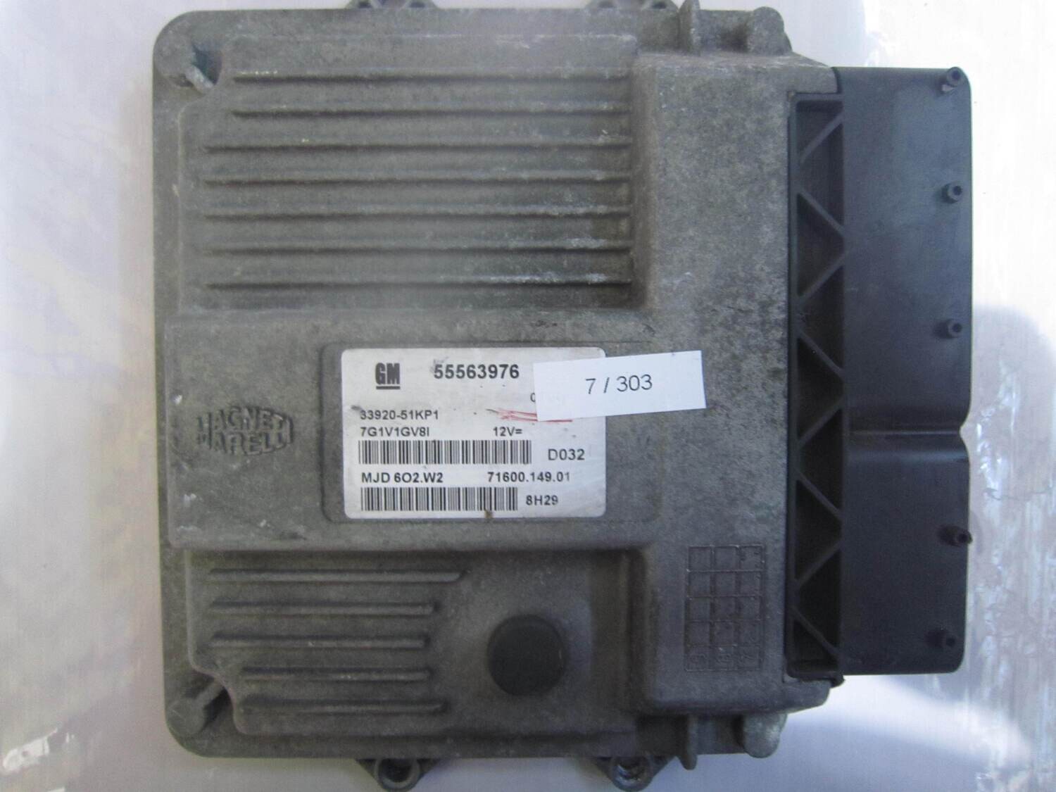 7-303 Centralina Motore Magneti Marelli 55563976 33920-51KP1 3392051KP1 71600.149.01 SUZUKI Diesel SPLASH 7-303 Centralina Motore Magneti Marelli 55563976 33920-51KP1 3392051KP1 71600.149.01 SUZUKI Diesel SPLASH