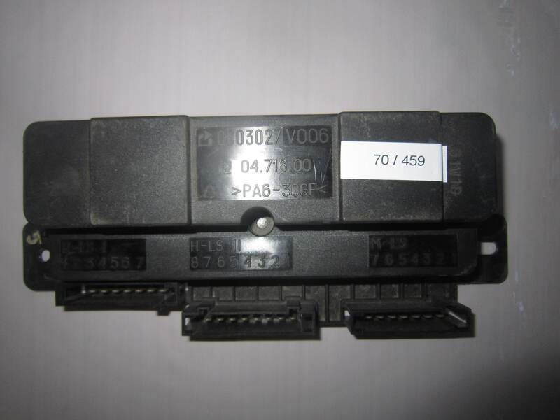 70-459 Centralina Modulo Confort Smart 0003027 V006 0003027V006 04.716.00 0471600 451