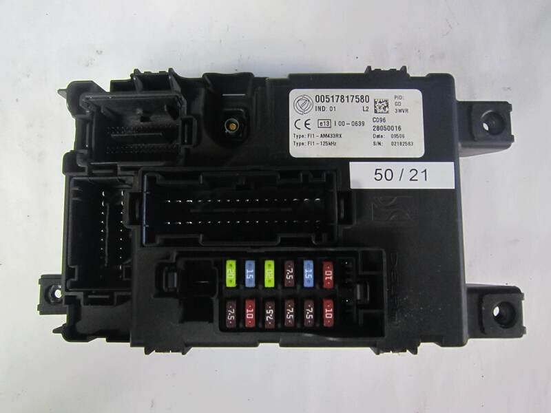 50-21 Body Computer Delphi 00517817580 28050016 FI1-AM433RX ALFA ROMEO / FIAT / LANCIA Diesel PUNTO 1.3