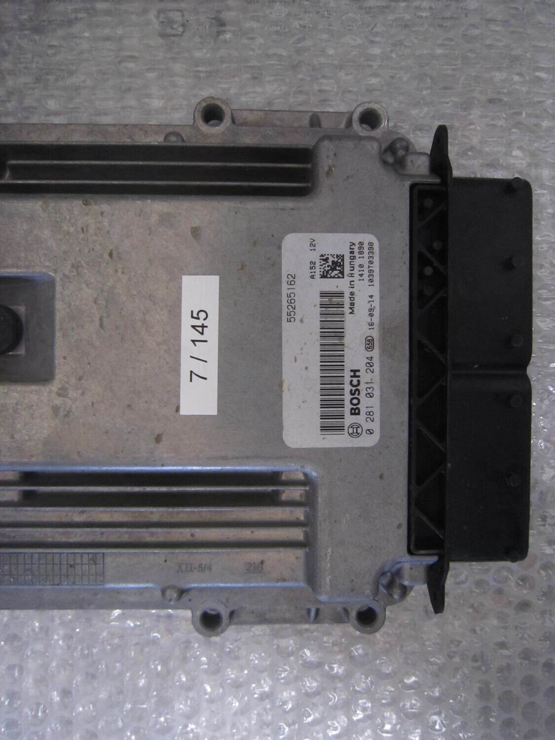 7-145 Centralina Motore Bosch 0 281 031 204 0281031204 55265162 1039T03398 JEEP Diesel RENEGATE 1.6 7-145 Centralina Motore Bosch 0 281 031 204 0281031204 55265162 1039T03398 JEEP Diesel RENEGATE 1.6
