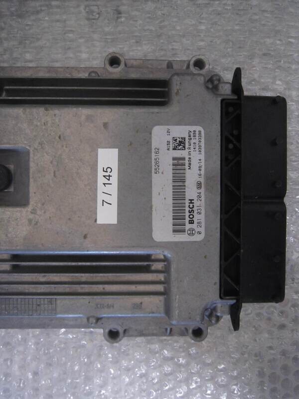 7-145 Centralina Motore Bosch 0 281 031 204 0281031204 55265162 1039T03398 JEEP Diesel RENEGATE 1.6 7-145 Centralina Motore Bosch 0 281 031 204 0281031204 55265162 1039T03398 JEEP Diesel RENEGATE 1.6