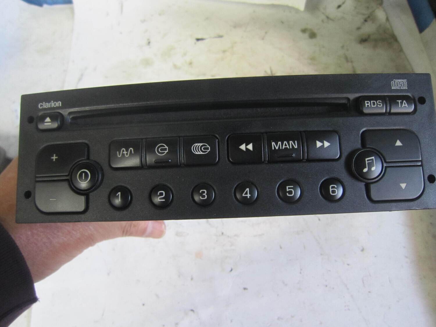 20-230 Autoradio Clarion PU-2471A(E) PU2471A(E) RD3-01 RD301 286-9487-23  PEUGEOT 307