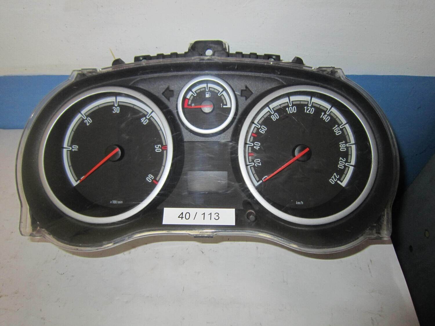 40-113 Quadro Strumenti / Contachilometri Johnson Controls P0013252146 1303304 OPEL Diesel CORSA 1.3 40-113 Quadro Strumenti / Contachilometri Johnson Controls P0013252146 1303304 OPEL Diesel CORSA 1.3