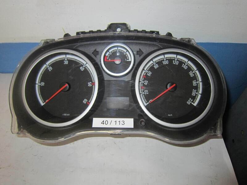 40-113 Quadro Strumenti / Contachilometri Johnson Controls P0013252146 1303304 OPEL Diesel CORSA 1.3