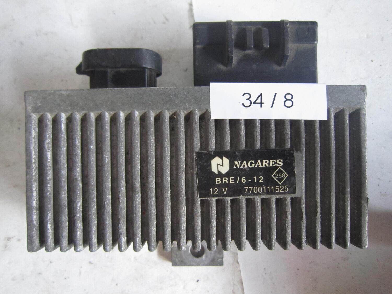 34-8 Centralina Accensione Nagares 7700111525 BRE/6-12 BRE612 RENAULT VARIE