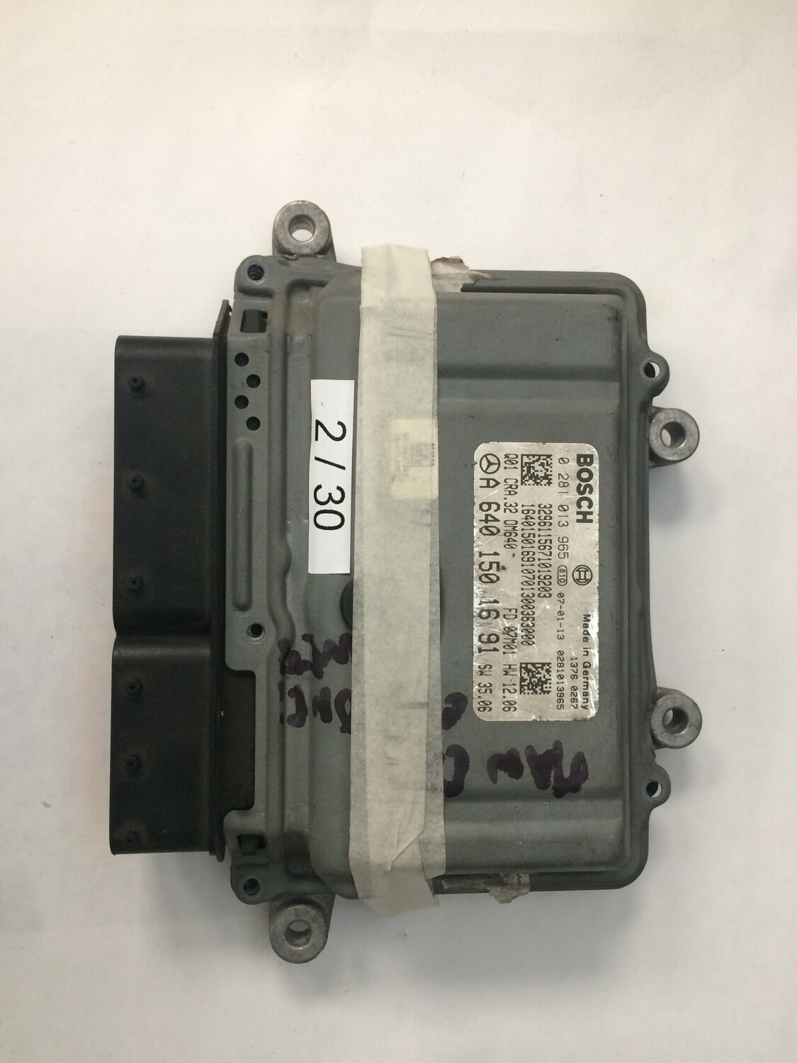2-30 Centralina Motore Bosch 0281013965 6401501691 1376 0267 MERCEDES BENZ Classe B (W245) 2-30 Centralina Motore Bosch 0281013965 6401501691 1376 0267 MERCEDES BENZ Classe B (W245)