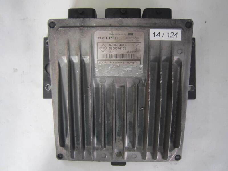 14-124 Centralina Motore Delphi R041B024B 8200334419 8200374152 81044B RENAULT MEGANE 2004 1.5L 14-124 Centralina Motore Delphi R041B024B 8200334419 8200374152 81044B RENAULT MEGANE 2004 1.5L