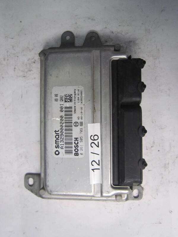 12-26 Centralina Motore Bosch 0 261 S05 709 0261S05709 A1329000200 1039S34861 SMART Benzina 451 1.0