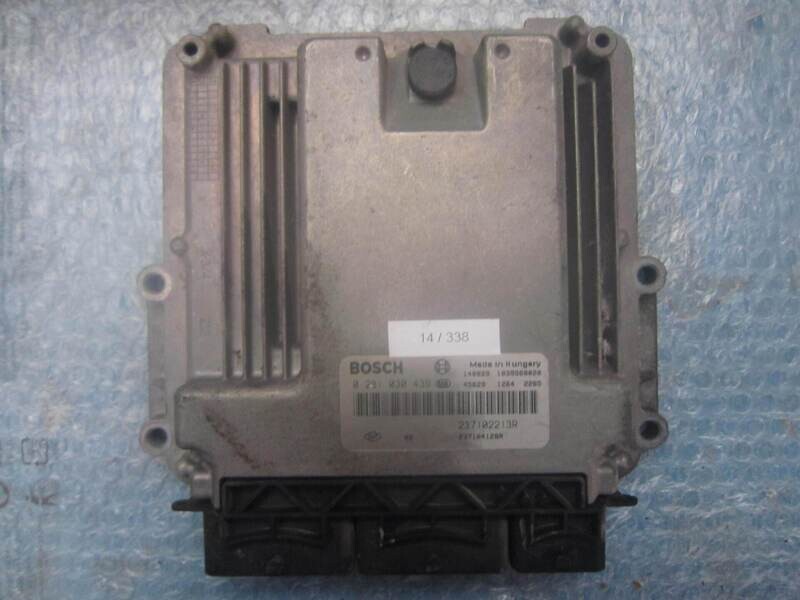 14-338 Centralina Motore Bosch 0 281 030 439 0281030439 237102213R 1039S68020 23710412BR  DACIA DIESEL DOKKER