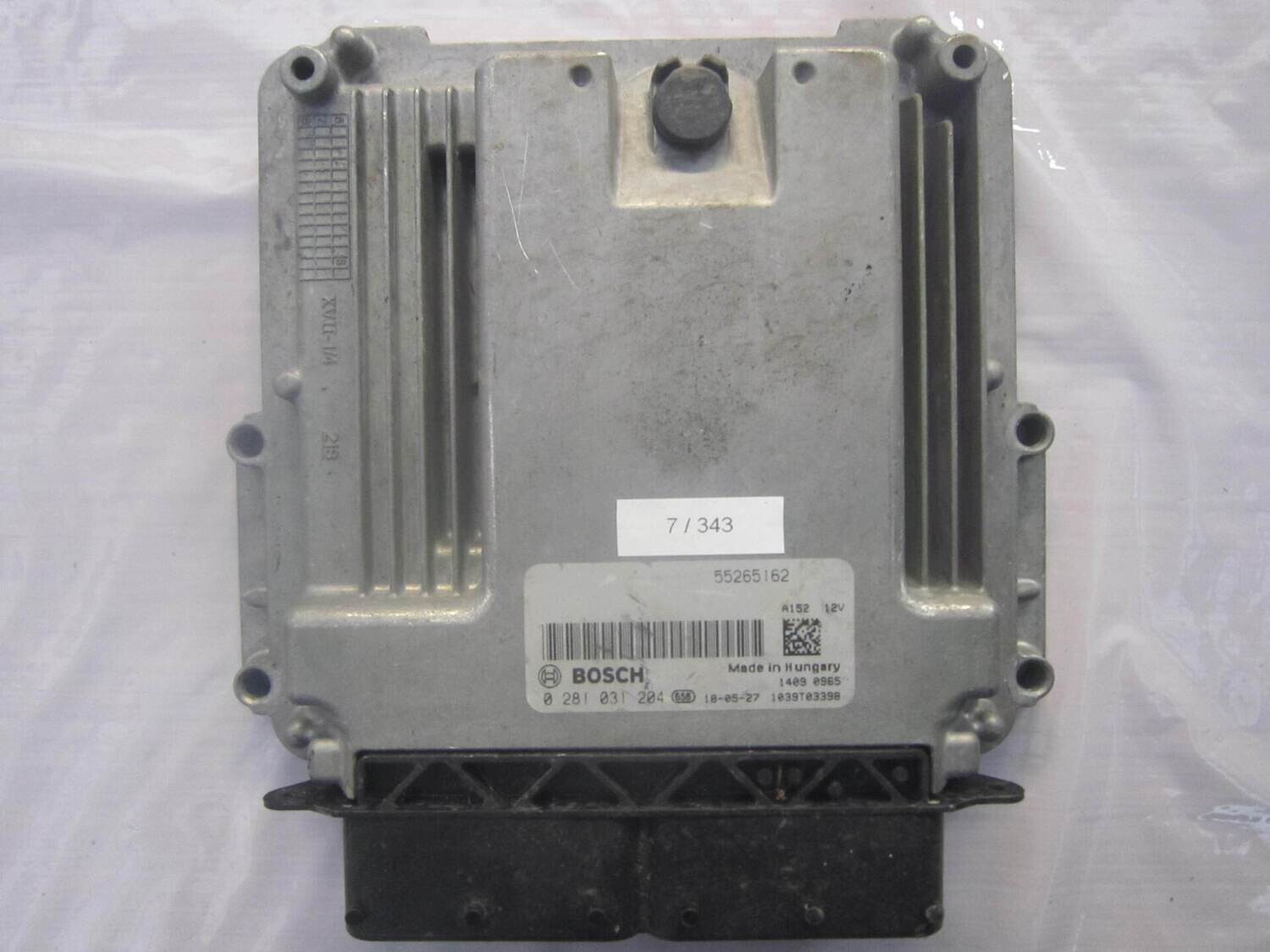 7-343 Centralina Motore Bosch 0 281 031 204 0281031204 55265162 1039T03398 JEEP DIESEL RENEGADE 7-343 Centralina Motore Bosch 0 281 031 204 0281031204 55265162 1039T03398 JEEP DIESEL RENEGADE
