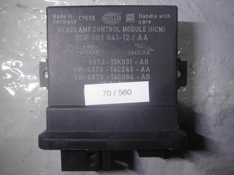 70-560 Centralina Fari Hella KG 5DF 009 041-12/AA 5DF00904112AA GX73-13K031-AB HW:GX73-14C243-AA SW:GX73-14C084-AB  LAND ROVER  DISCOVERY