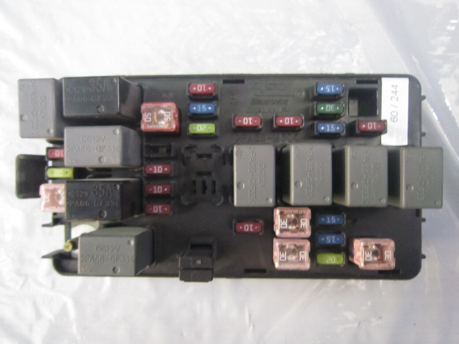 60-244 Scatola Fusibili Tyco Eletronics 96427973 AH CHEVROLET BENZINA MATIZ 60-244 Scatola Fusibili Tyco Eletronics 96427973 AH CHEVROLET BENZINA MATIZ