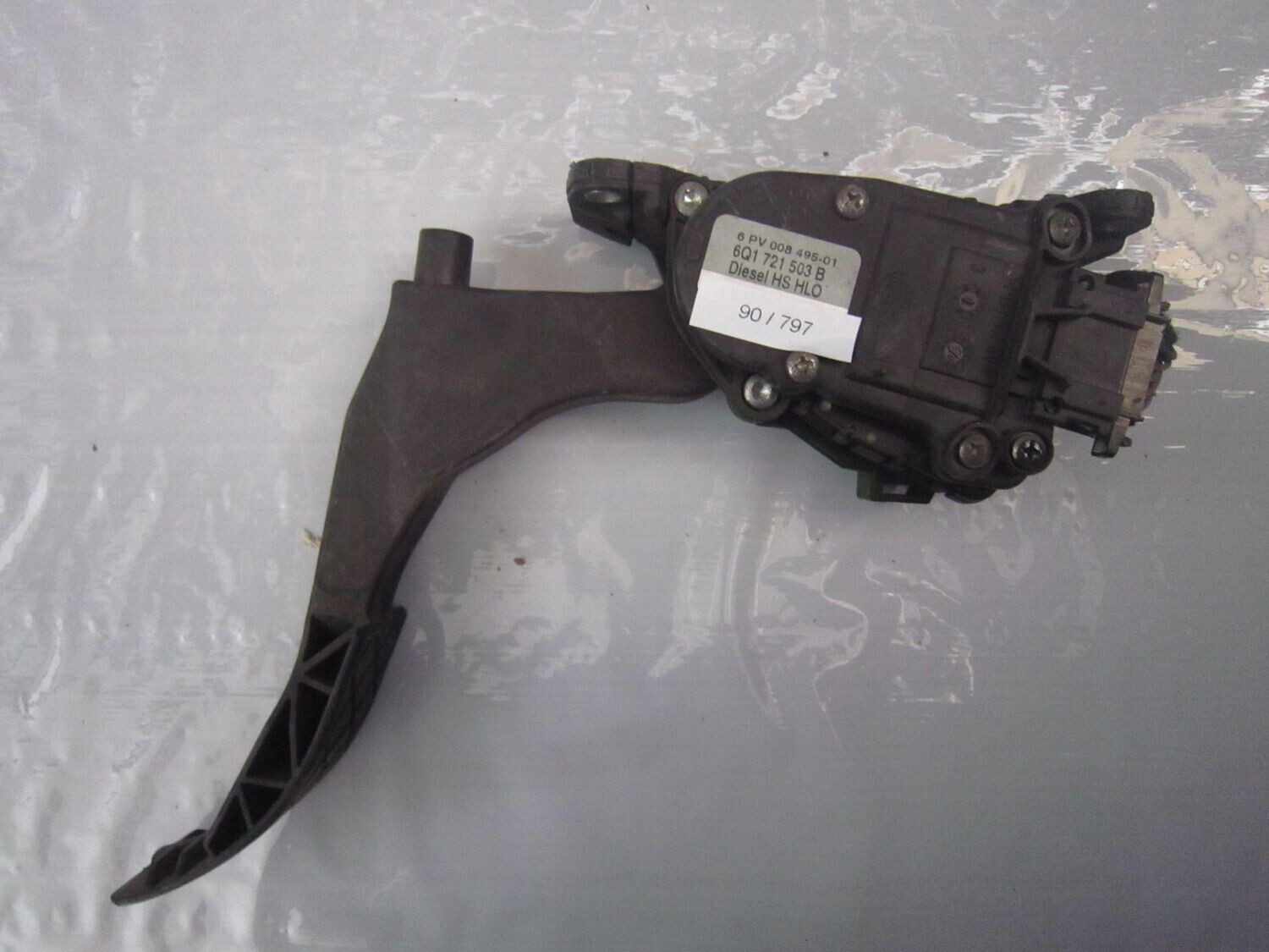 90-797 Pedale Acceleratore Volkswagen 6Q1 721 503 B 6Q1721503B VOLKSWAGEN Diesel GOLF 90-797 Pedale Acceleratore Volkswagen 6Q1 721 503 B 6Q1721503B VOLKSWAGEN Diesel GOLF
