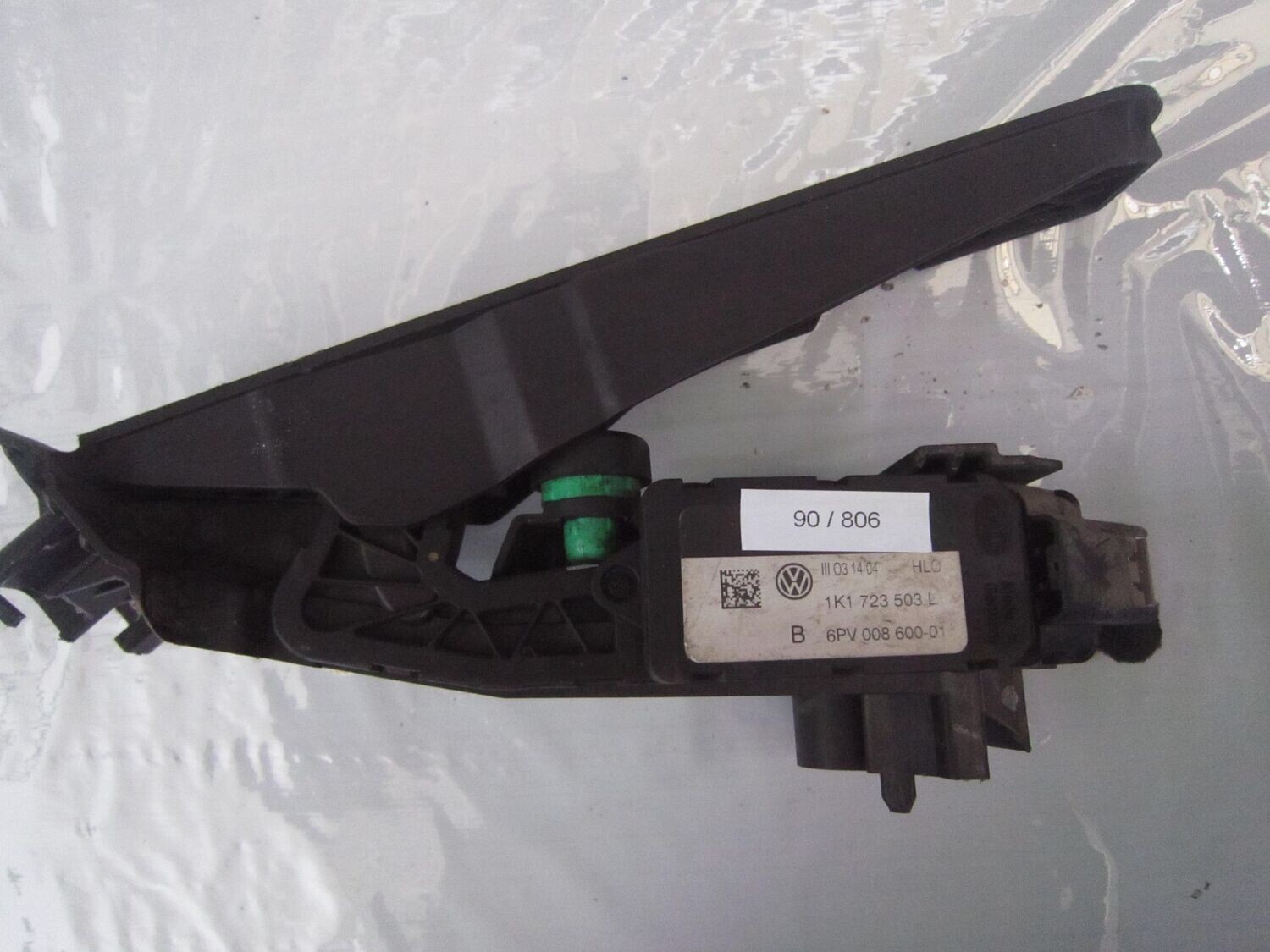 90-806 Pedale Acceleratore Volkswagen 1K1 723 503 L 1K1723503L 6PV 008 600-01 VOLKSWAGEN PASSAT 90-806 Pedale Acceleratore Volkswagen 1K1 723 503 L 1K1723503L 6PV 008 600-01 VOLKSWAGEN PASSAT