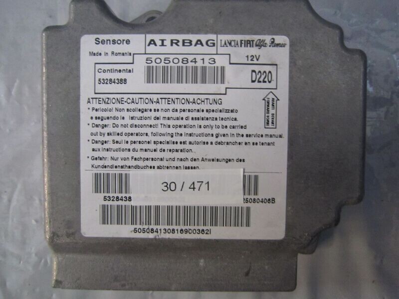 30-471 Centralina Airbag Continental 50508413   D220 53284388   ALFA ROMEO   MITO