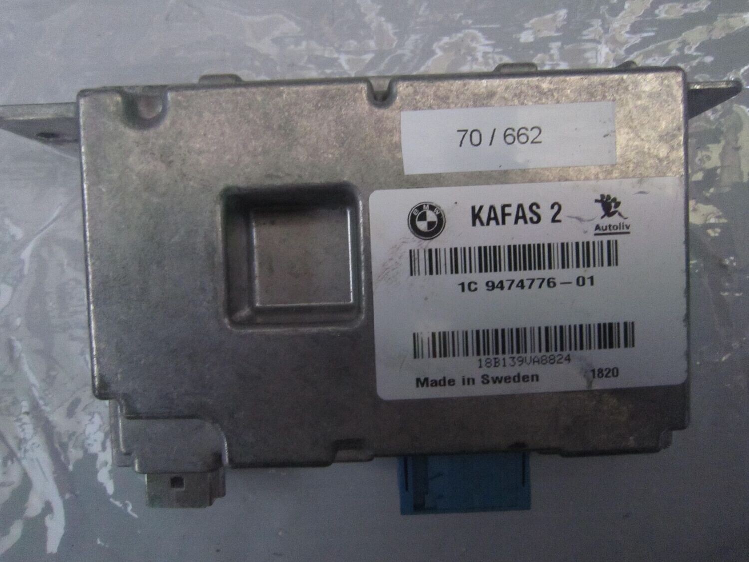 70-662 Modulo Telecamera BMW KAFAS 2 KAFAS2 1C 9474776-01 BMW VARIE 70-662 Modulo Telecamera BMW KAFAS 2 KAFAS2 1C 9474776-01 BMW VARIE