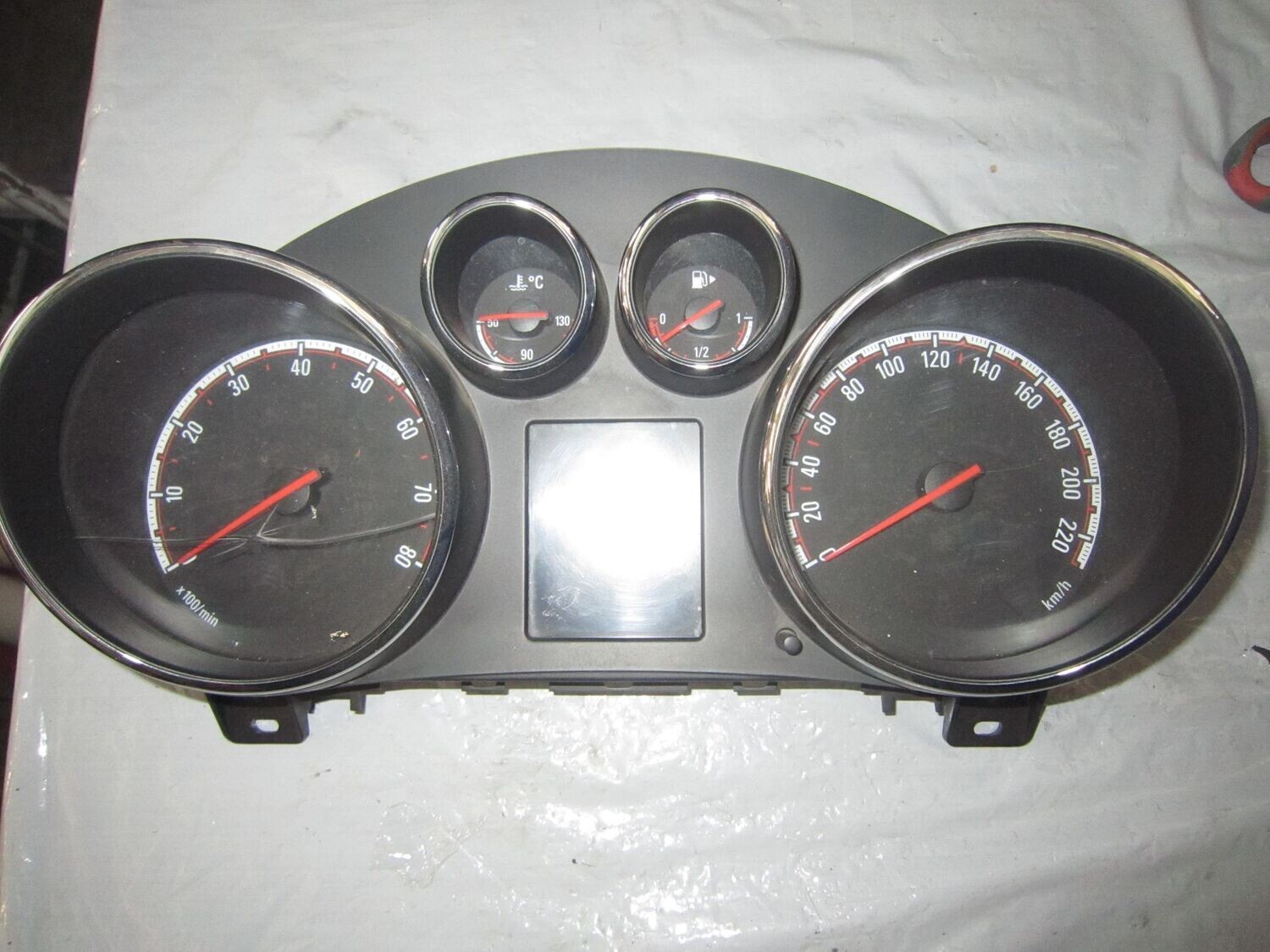 40-458 Quadro Strumenti / Contachilometri Gm 13346174 ABJU VETRO ROTTO OPEL Benzina MERIVA 40-458 Quadro Strumenti / Contachilometri Gm 13346174 ABJU VETRO ROTTO OPEL Benzina MERIVA