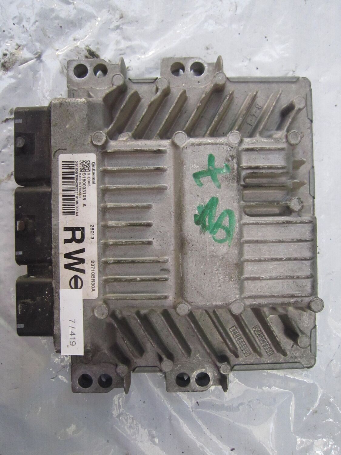 7-419 Centralina Motore Continental S180033108 A S180033108A 23710BR30A SID303 NISSAN DIESEL QASHQAI 7-419 Centralina Motore Continental S180033108 A S180033108A 23710BR30A SID303 NISSAN DIESEL QASHQAI