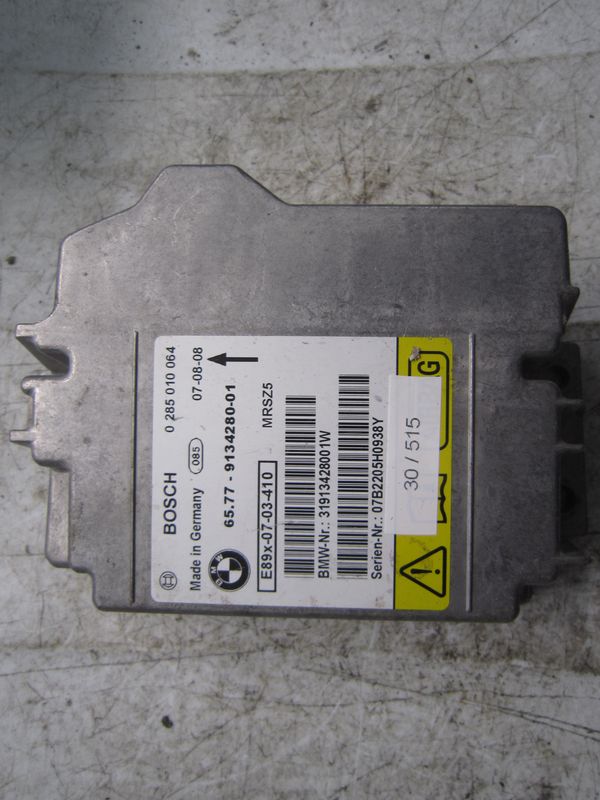 30-515 Centralina Airbag Bosch 0 285 010 064 0285010064 65.77-9134280-01 E89X-07-03-410   BMW  SERIE 3