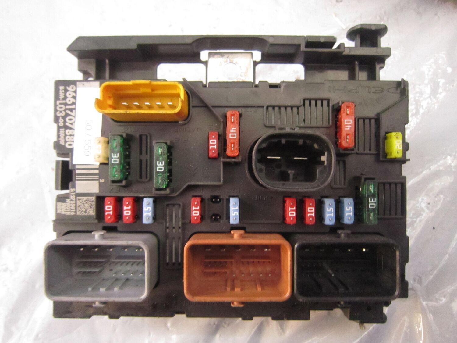 50-559 Body Computer Delphi 9661707880 BSM-L03-00 CITROEN / PEUGEOT VARIE 50-559 Body Computer Delphi 9661707880 BSM-L03-00 CITROEN / PEUGEOT VARIE