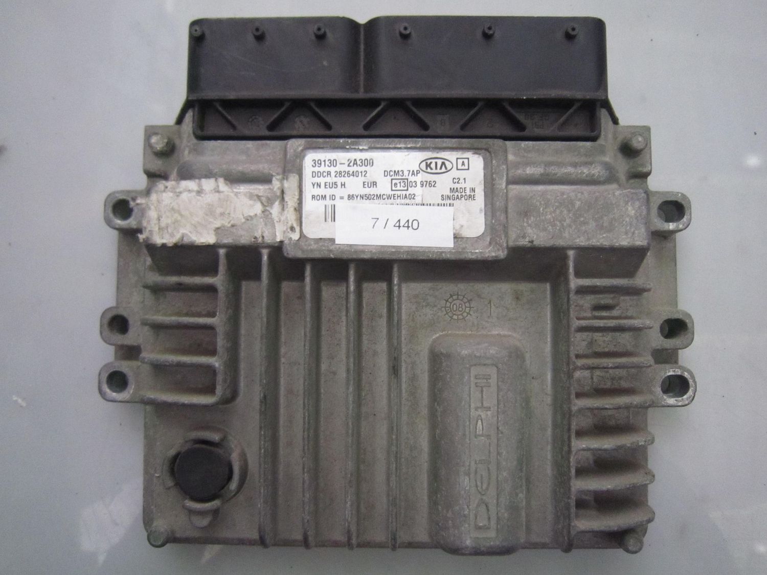 7-440 Centralina Motore Delphi 39130-2A300 391302A300 DDCR 28264012 DCM3.7AP YN EU5 H KIA DIESEL VENGA 7-440 Centralina Motore Delphi 39130-2A300 391302A300 DDCR 28264012 DCM3.7AP YN EU5 H KIA DIESEL VENGA